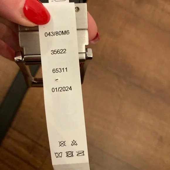 Steve Madden Brown Leather Belt Silver Buckle Reversible Black Men’s L 38/40 NWT - Picture 6 of 10